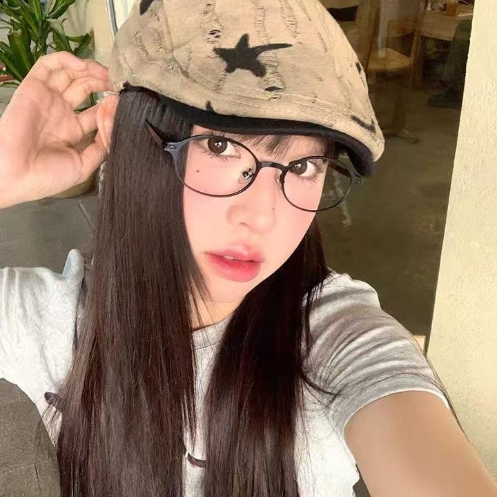 新款美式前进帽复古风棒球帽女显脸小气质百搭遮阳鸭舌帽街头潮帽