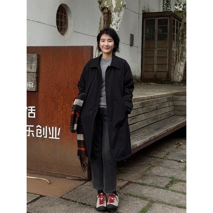 LANGQING 实穿不过时经典匈牙利白鹅绒羽绒外套46882#