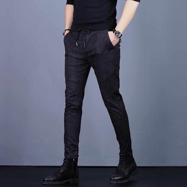 2025新款高端男士迷彩休闲裤潮牌束脚男裤韩版修身弹力潮流裤子男