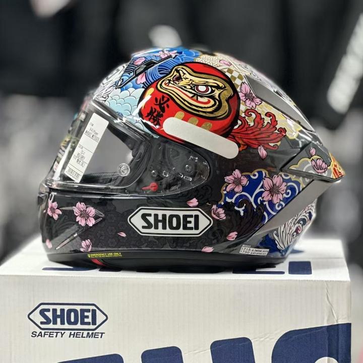 日本SHOEI X15摩托车头盔红蚂蚁X符号赛道防摔四季跑盔全盔男女