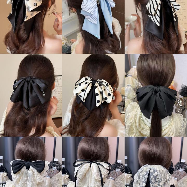 轻奢发夹【200-228】高马尾抓夹半扎发优雅低马尾低丸子夹发箍发夹