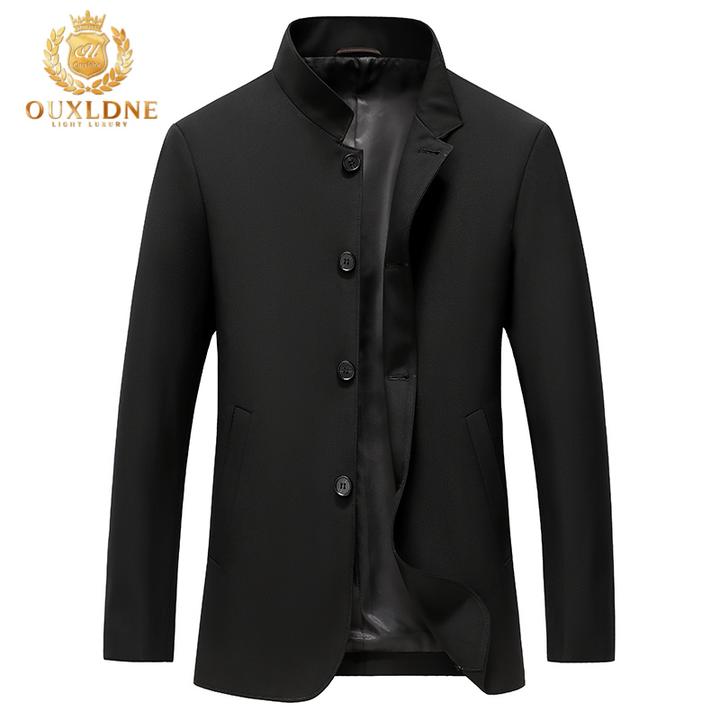 OUXLDNE中华立领秋冬男士外套春秋季男士夹克外套爆款冬季新款
