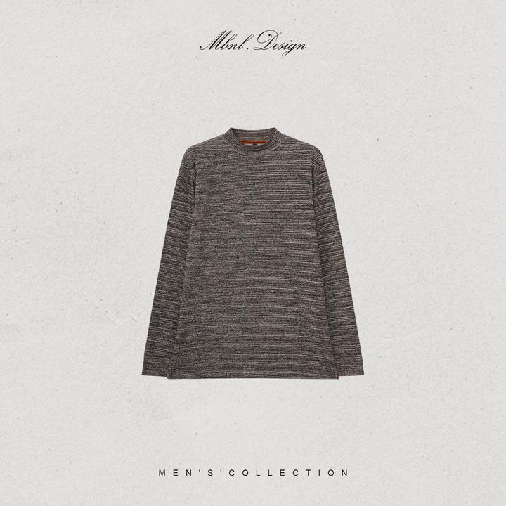 MBNL-F「杰尼.Héritage」秦磊男装特种机定制花纱打底衫LL-WSY1225