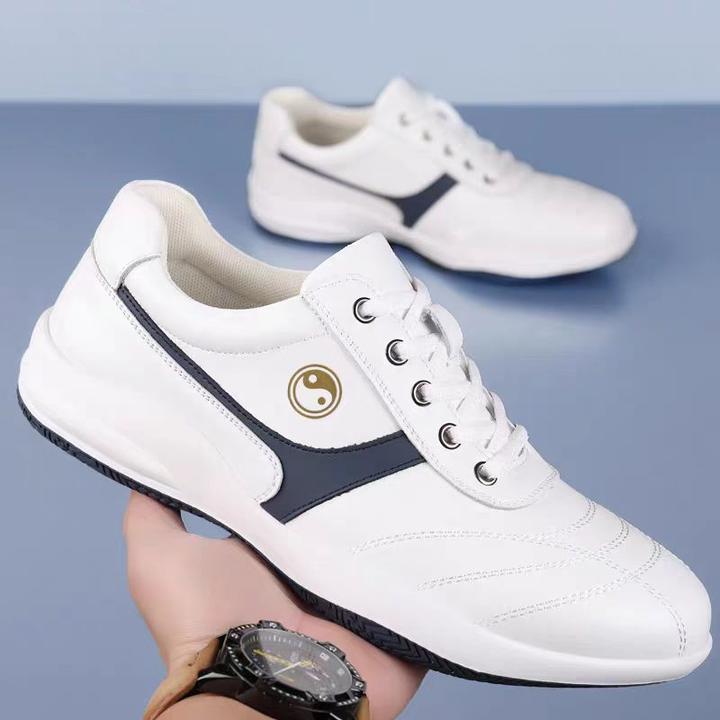 太极鞋男款正品真皮夏季防滑耐磨太极拳专业武术鞋八段锦练功鞋子