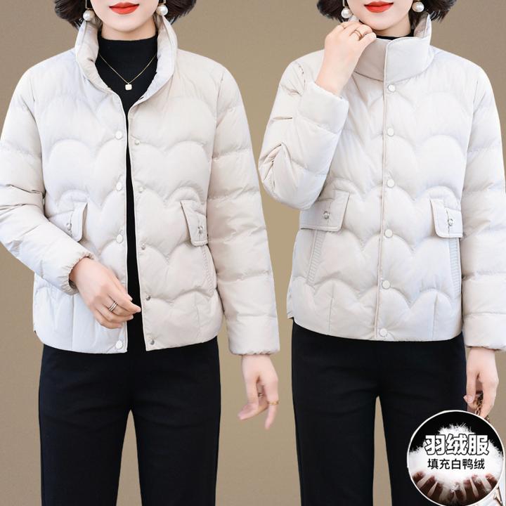 修身加厚冬季立领长款女爆款轻薄2025新款秋冬气质时尚羽绒服