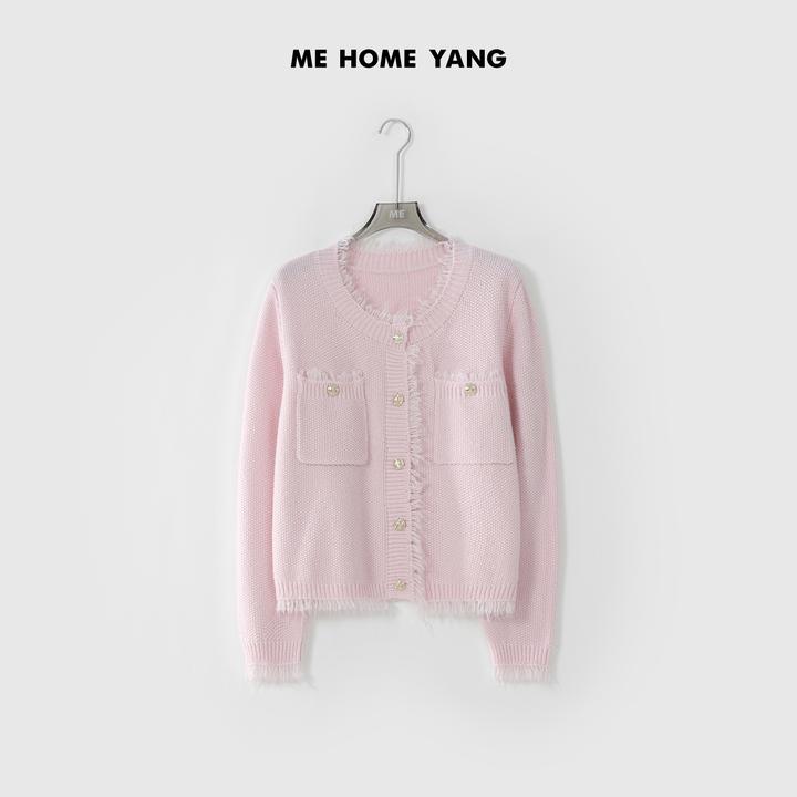 ME【桃夭】精致气质款女士显瘦时尚百搭通勤毛衣MEQS0474