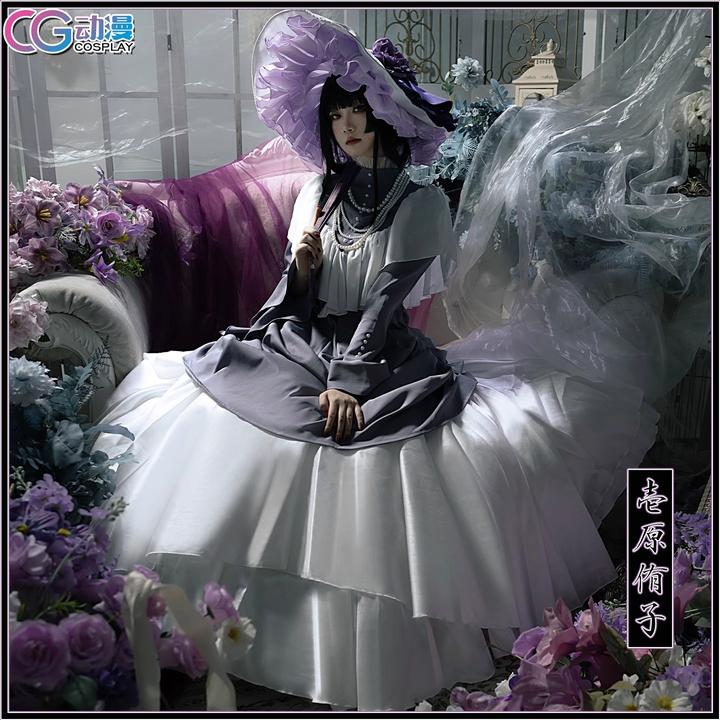 CGCOS动漫服装 四月一日 壹原侑子cosplay女lolita裙复古