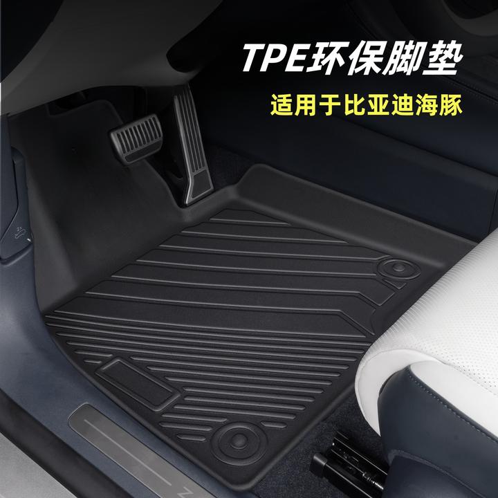 比亚迪海豚脚垫TPE汽车脚垫21-25款专用专车定制双层环保贴合
