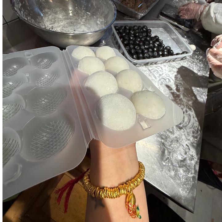 崇明源圆原 手工大汤圆 皮薄馅多 软糯 黑芝麻流沙 早餐零食