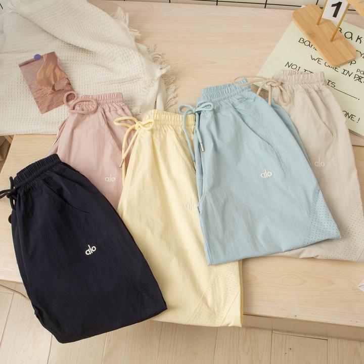 【思晨家】女童夏季裤子薄款儿童休闲速干裤中大童韩版百搭九分裤