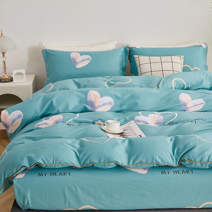 100%纯棉单件可裸睡2米x2.3单件单人被罩1.5纯棉被套单件全棉