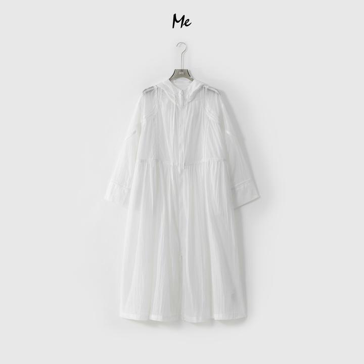 ME【轻量本家防晒衣】皱感松弛时尚百搭宽松长款防晒外套MESS4610