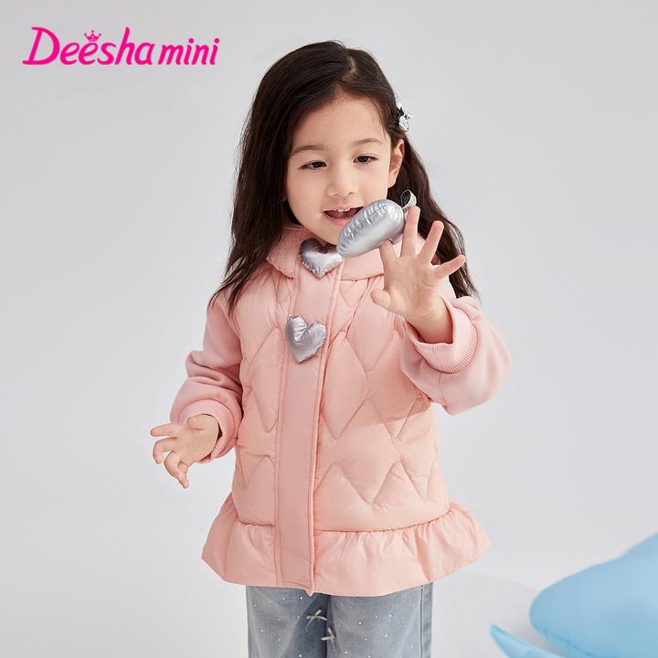 【新国标90绒】笛莎女童儿童羽绒服轻薄冬季保暖时尚外套-332546806