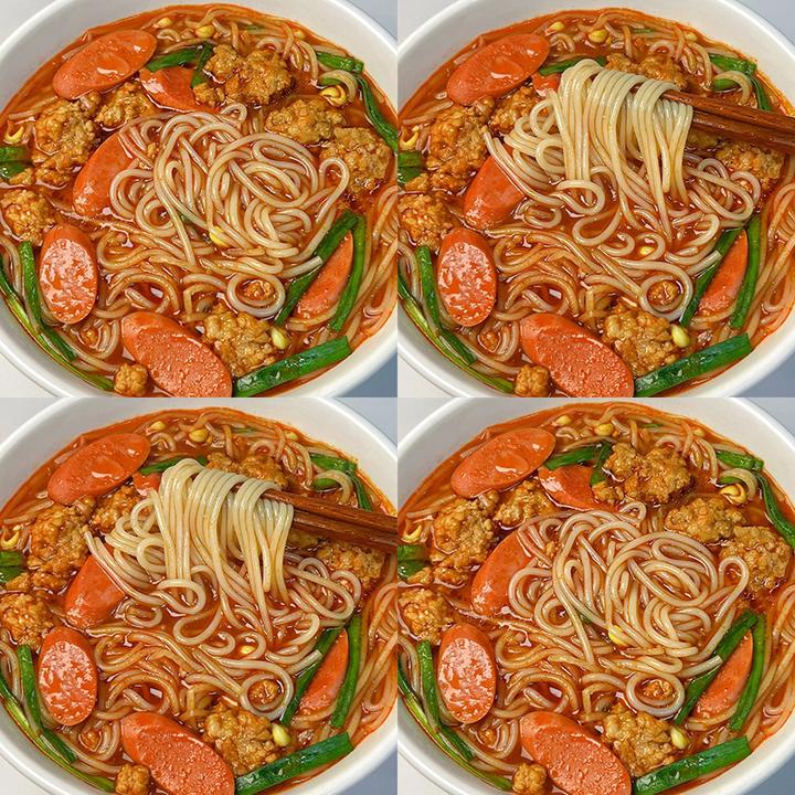 【买6桶送6桶】过桥米线非油炸宿舍速食免煮细米线泡面整箱批发