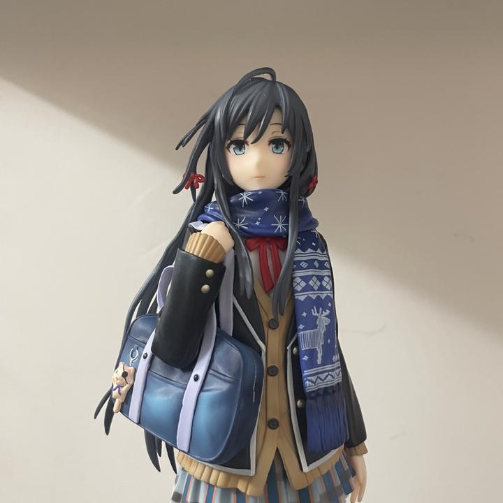 优质版我的青春恋爱物语雪之下雪乃冬季外出制服手办模型摆件