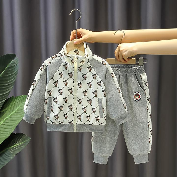 哪吒儿童服装男童秋装套装2025新款洋气宝宝春秋季运动休闲两件套