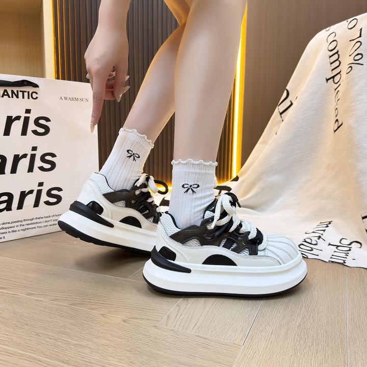 四季款设计师款小众厚底潮鞋ins潮流休闲百搭时尚透气滑板鞋