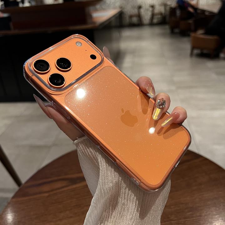 UMJ闪粉透明不发黄适用iPhone17proMax手机壳苹果16/15/14硬壳Air