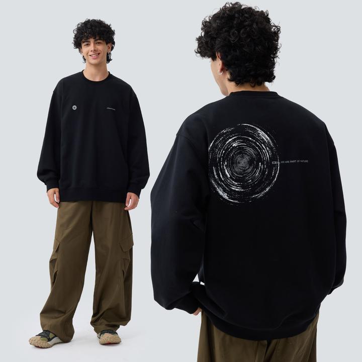 【15周年限定】TreesOutside年轮印花圆领卫衣