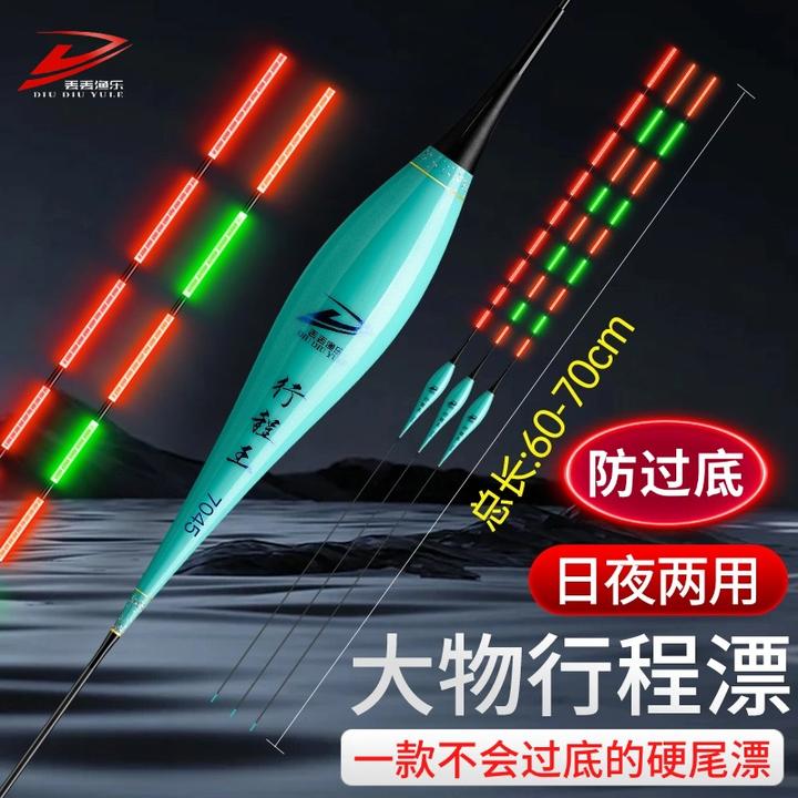 防过底行程王日夜两用接口电子夜光漂混养青鱼草鱼鳊鱼翘嘴鲢鳙漂