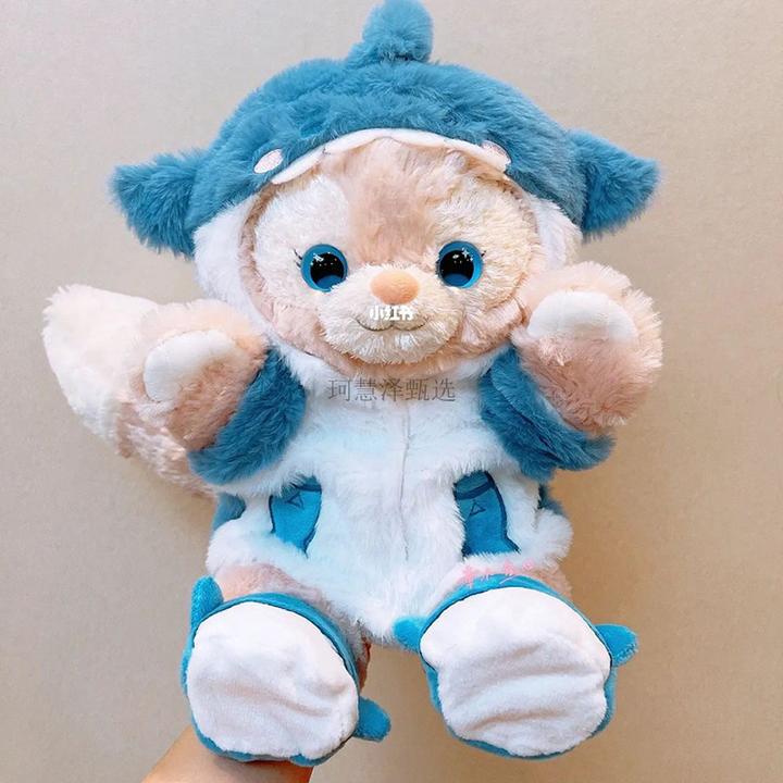 仅衣服-S号玲娜贝儿可爱鲨鱼大衣鞋子套装网红小狐狸同款布制中国