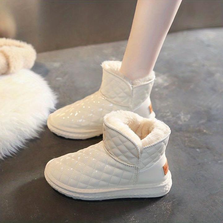 女鞋冬天雪地靴女棉鞋2024新品皮毛冬季一体加厚加绒防滑保暖防水