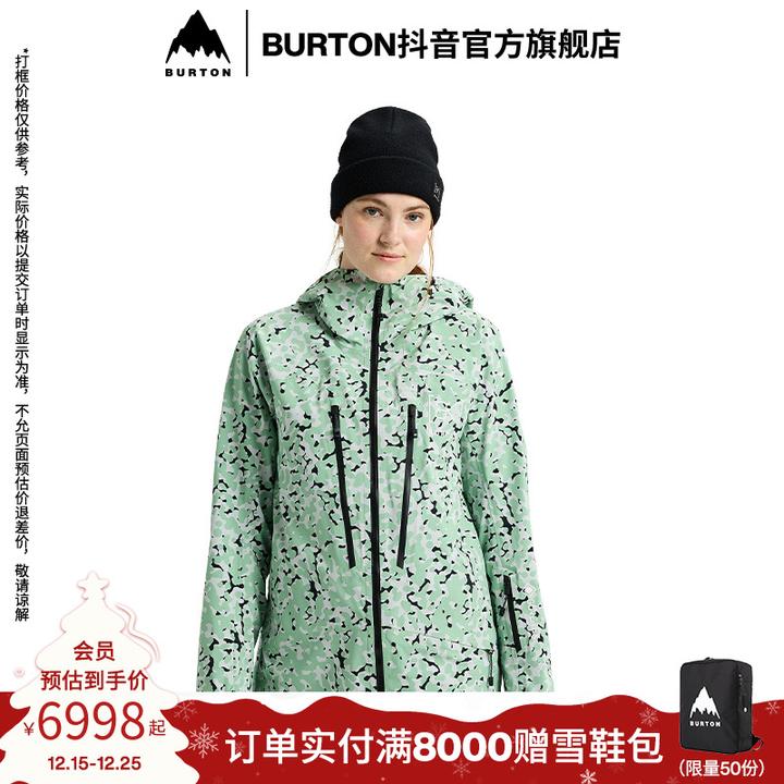 BURTON伯顿25-26雪季新品女士[ak]Tuvak GORETEX 3L户外外套