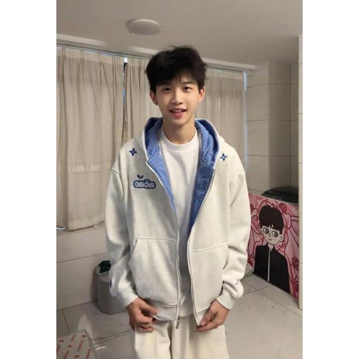 【专柜正品】美式覆古重磅格子刺绣连帽开衫卫衣男女秋季宽松拼接