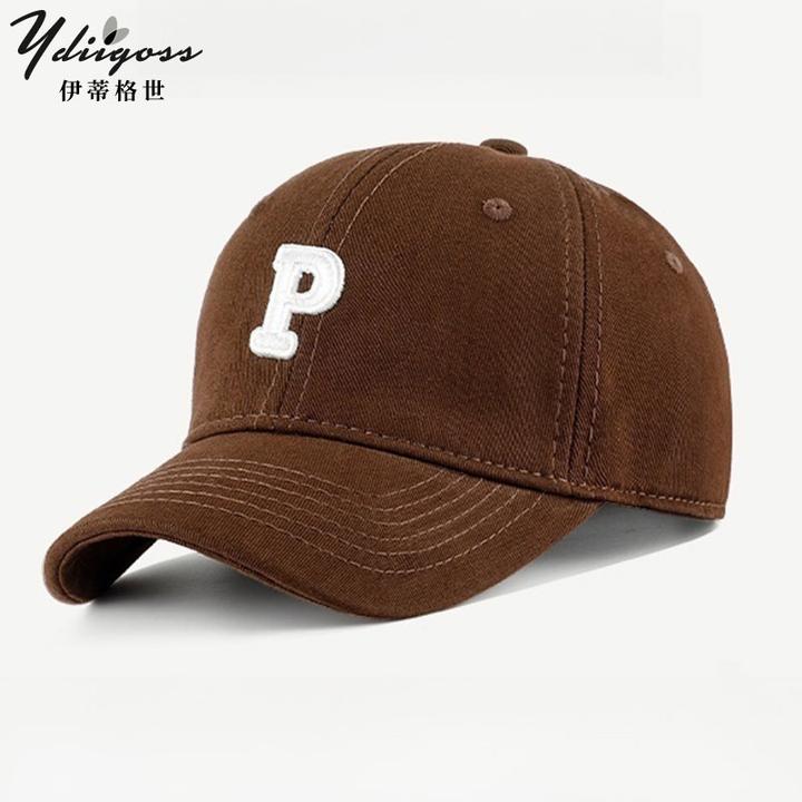 YDIIGOSS棉质儿童棒球帽女春夏季字母刺绣鸭舌帽小头围防晒遮阳帽