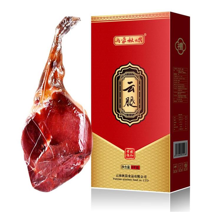 宣威火腿云南特产整只6千克礼盒装整腿送礼云腿年货团购乌蒙秋城
