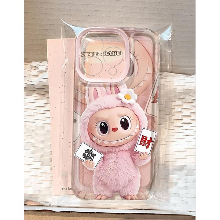 发财小怪兽适用苹果16 15手机壳iPhone13promax防摔14 12男女xr软