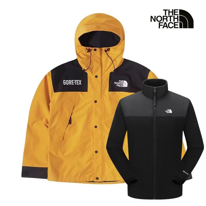 品牌精选冲锋衣三合一男女同款休闲宽松新款户外防风防水运动外套