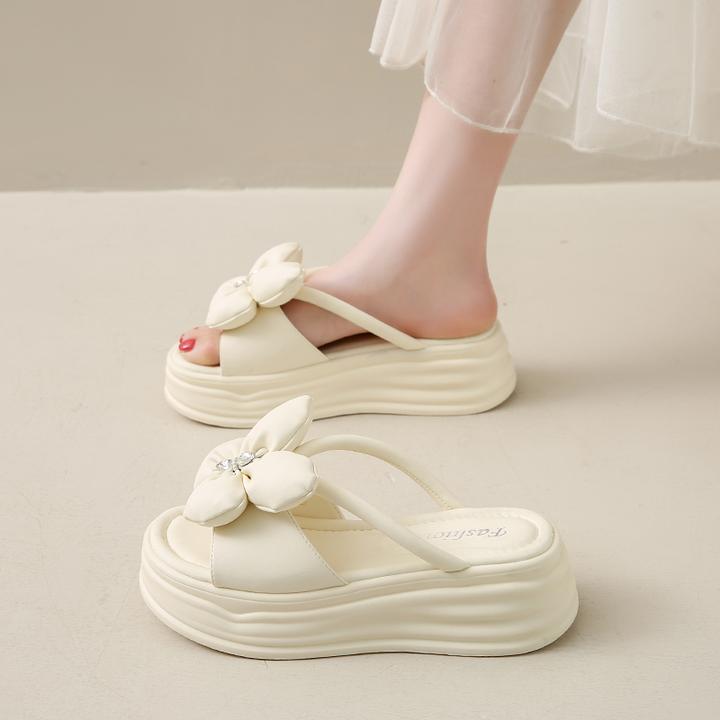 新款夏季拖鞋女仙女风凉拖女外穿ins女式外穿增高女凉拖鞋子