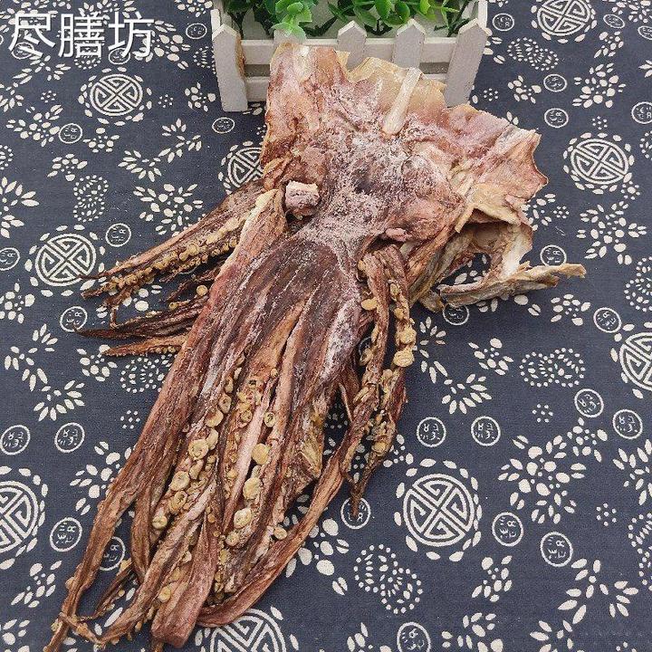 盐干鱿鱼须新晒500g干鱿鱼海鲜干货鱿鱼干鱿鱼头鱿鱼条生晒鱿鱼须