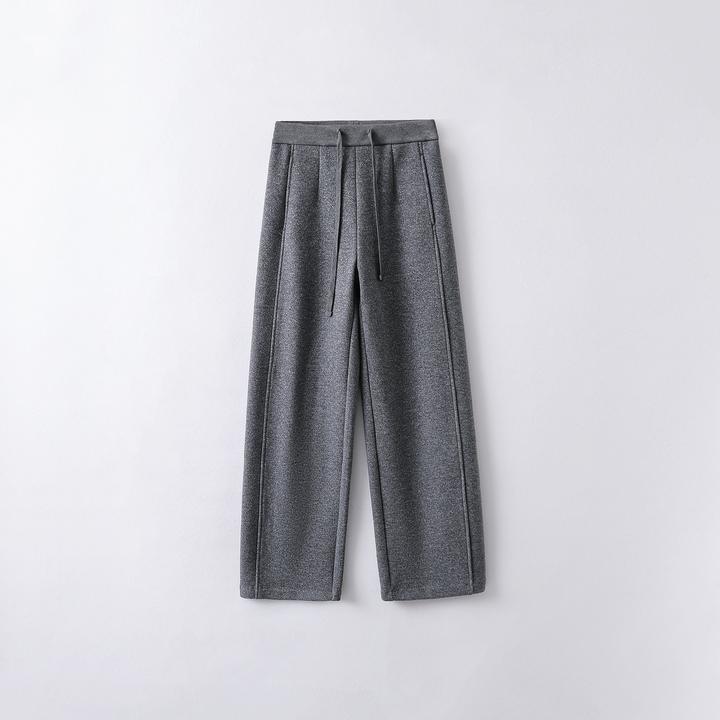 WLIN 冬季新款 女士阔腿裤2025冬