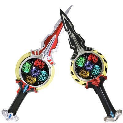 欧布圣剑玩具黑暗变身器OPPO暗黑之剑神剑玩具光明圣剑