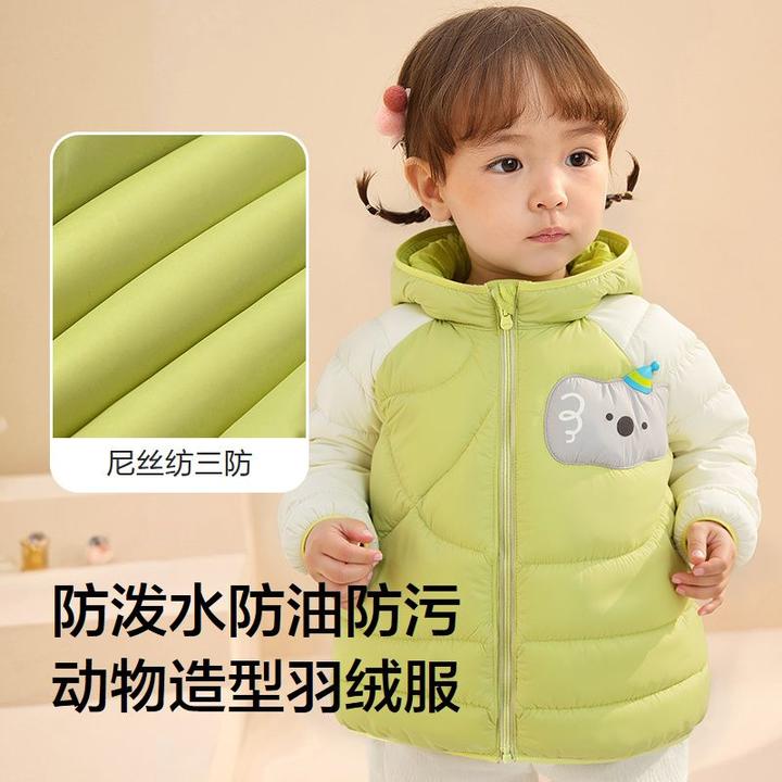 品牌折扣童装儿童羽绒服男童女童2025年冬装上衣宝宝加厚保暖外套