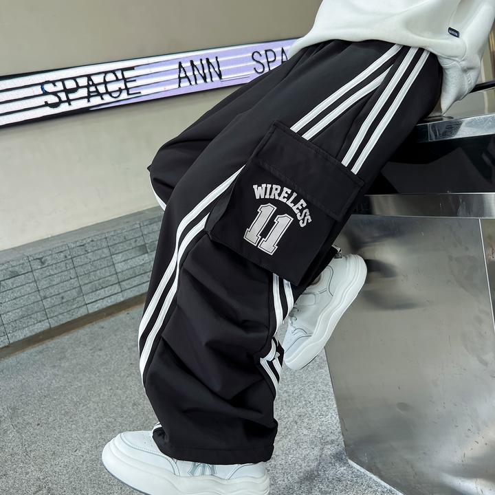 儿童装男童裤子秋冬款2025新款中大童冬装工装长裤加绒男孩冬季潮