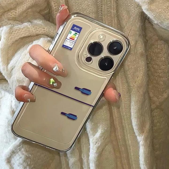 冰箱适配苹果16PROMAX手机保护套iPhone15新颖14个性13防震12防磨