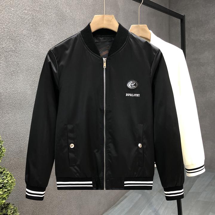 2025秋季新款百搭夹克男士痞帅衣服棒球领休闲夹克外套男秋装上衣