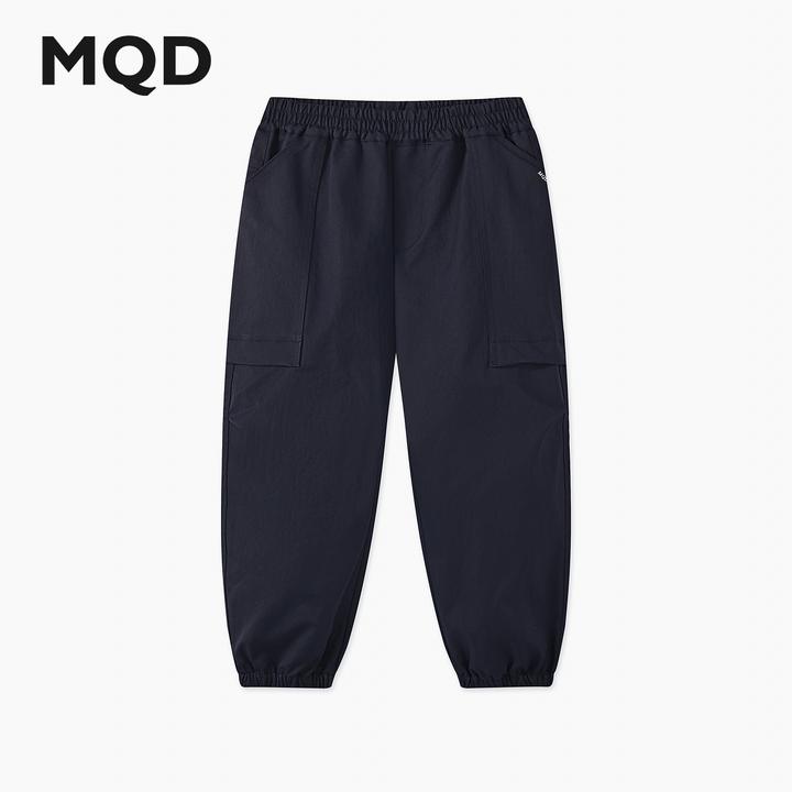 MQD男童25秋新款户外露营宽松休闲裤舒适百搭工装裤9653W1523