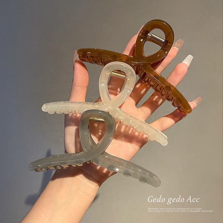 超大号13厘米发夹发量多鲨鱼夹夏季头发抓夹头饰盘发卡女网红夹子