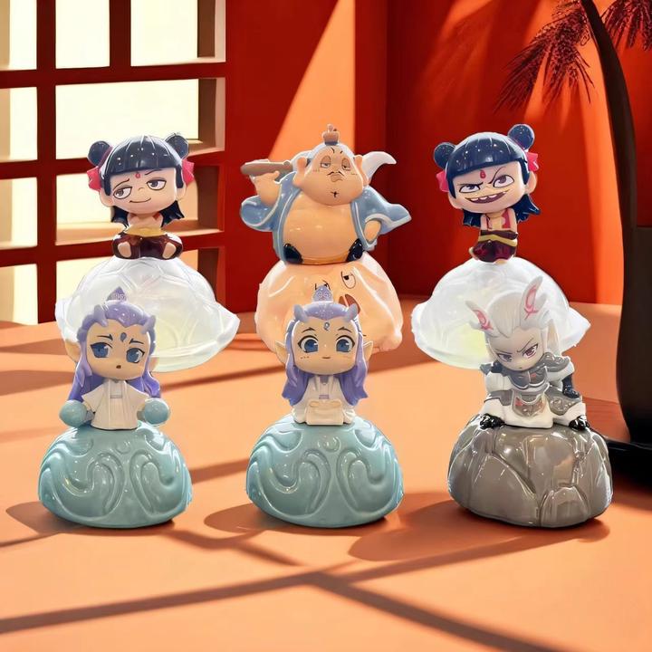 广协正版哪吒之魔童闹海系列玩具盲盒潮玩手办敖丙礼物摆件