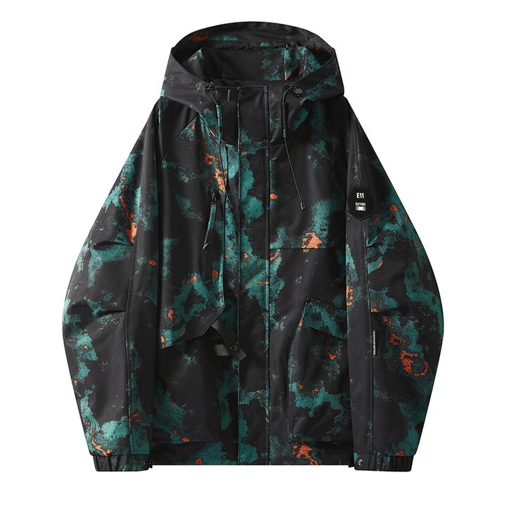 皮尔卡丹保暖夹克外套男茄克通勤韩版时尚2025百搭高级感舒适休闲