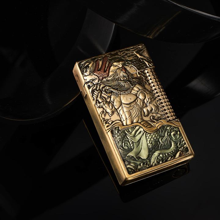 TSHOMX【海王】纯铜朗声打火机七夕送男朋友老公生日礼物高档设计