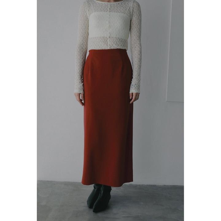 【MonTendre】秋冬新款 C 极简风H型直排钩开叉收腰显身材半身裙