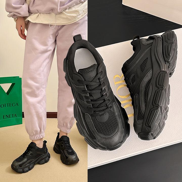 欧洲站网红老爹鞋女ins潮2025春秋新款韩版时尚潮流厚底运动单鞋