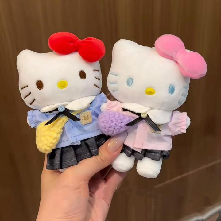 kitty正版经典KT凯蒂猫背包包挂件卡通可爱hellokitty钥匙扣毛绒