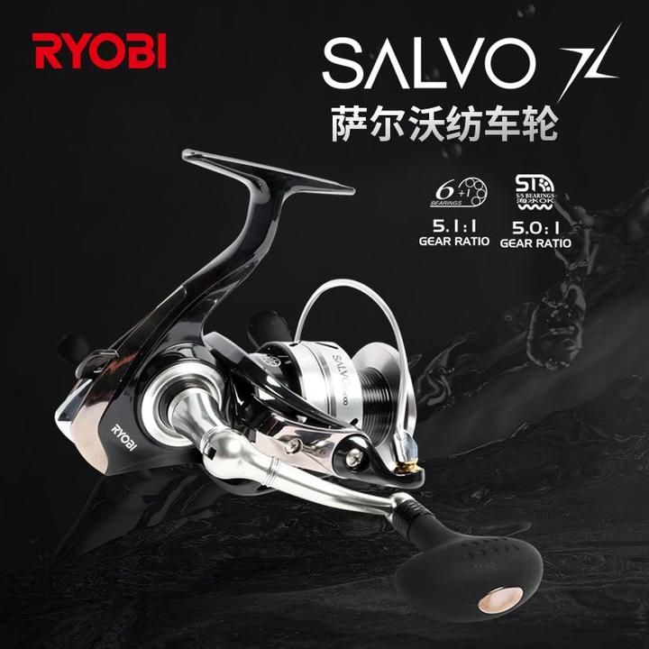 利优比萨尔沃【2025新品】路亚海钓纺车轮高强度渔线轮