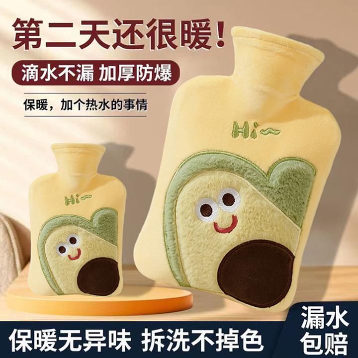 热水袋注水暖手暖脚被窝专用热敷袋加厚防爆灌水暖水袋痛经女生用